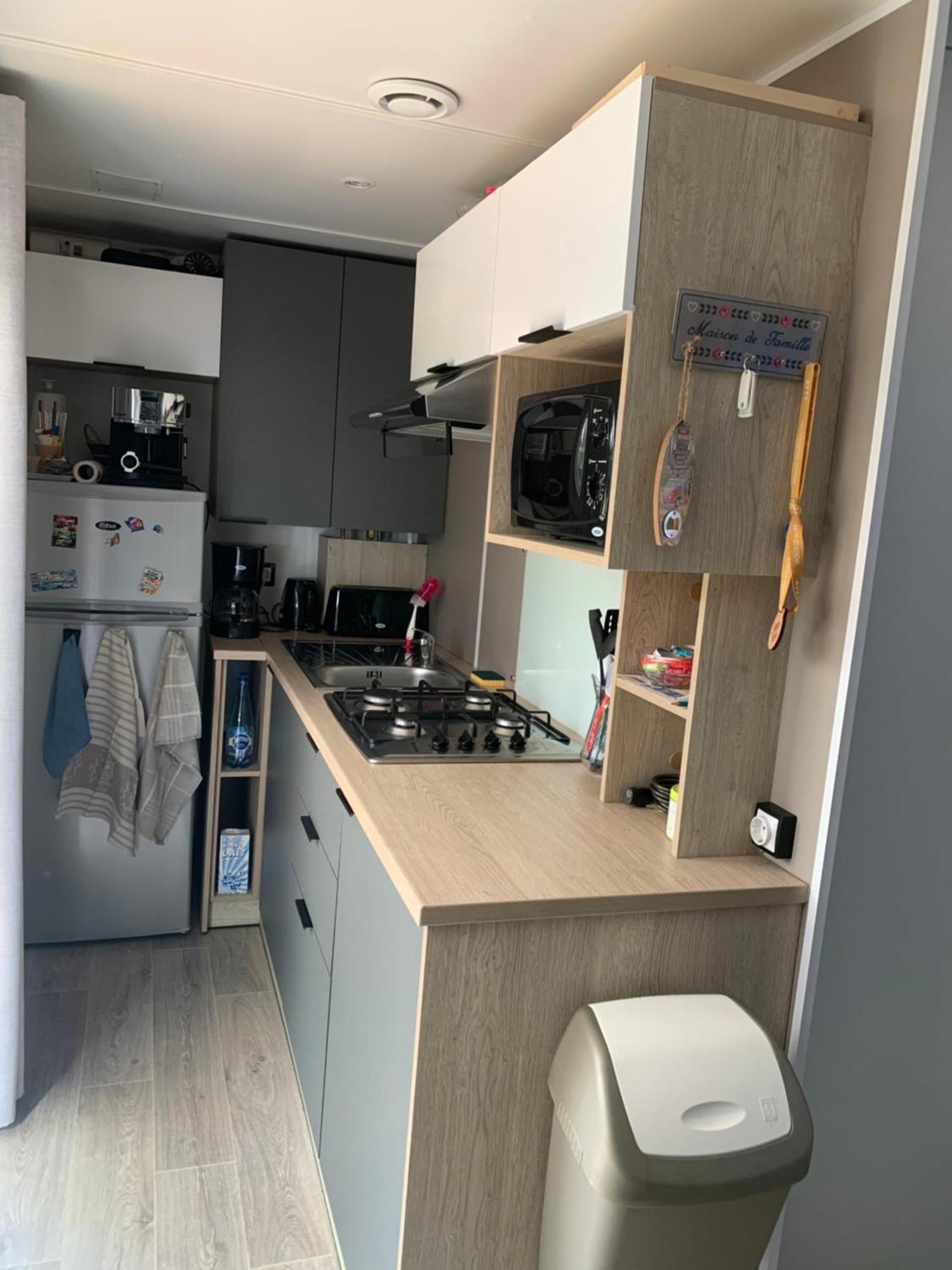 Le Mobilhome De Evelyne Et Serge Lit-et-Mixe Eksteriør bilde