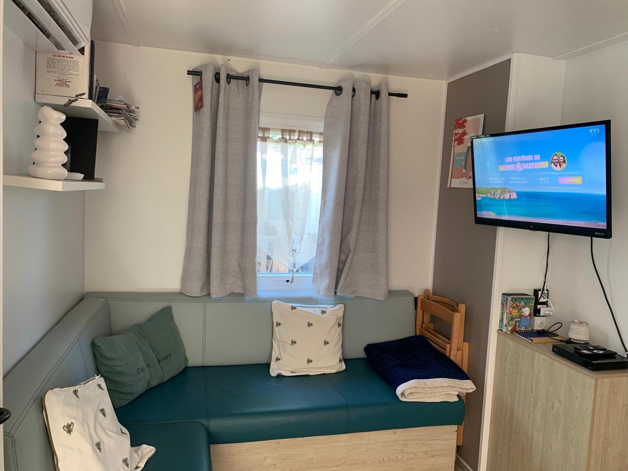 Le Mobilhome De Evelyne Et Serge Lit-et-Mixe Eksteriør bilde